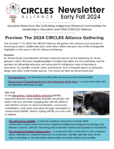 Cover of the CIRCLES newsletter from early fall 2024