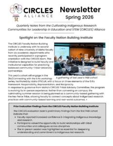 Cover of the spring 2026 CIRCLES newsletter